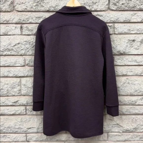 Mondetta Plum Ribbed Jacket - Picture 5 of 5